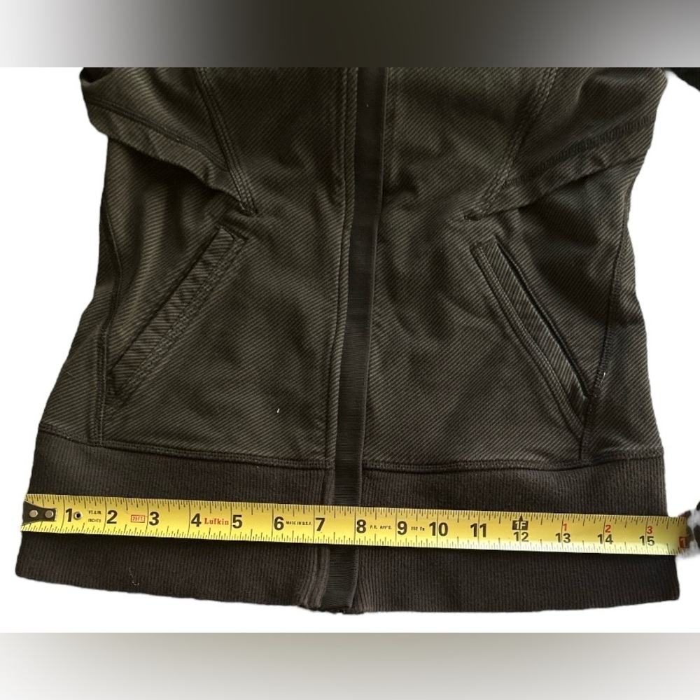 Lululemon | After Asana Hoodie Telemark Print Black- Size 4 - Picture 10 of 12